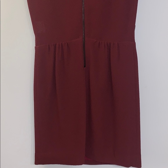 Sandro burgundy dress - Picture 6 of 6